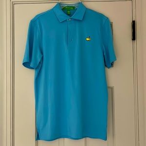 Masters Blue Youth Golf Shirt